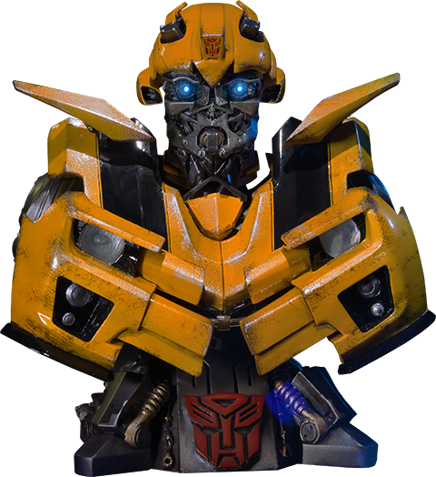 30" Transformers Bust Bumblebee - Transformers Bumblebee Revenge Of The Fallen (480x524), Png Download