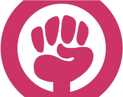Angry Viewing - Feminism Symbol (420x320), Png Download