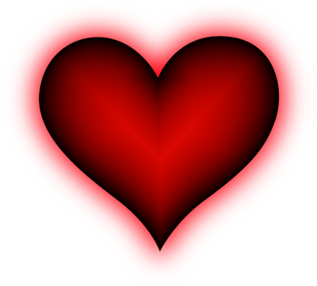 Corazones De Colores Png For Kids - Üç Kalp Mor Clipart Png (550x413), Png Download