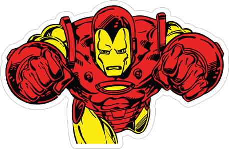 Viber Sticker «marvel Heroes» - Invincible Dad Square Sticker 3" X 3" (490x317), Png Download