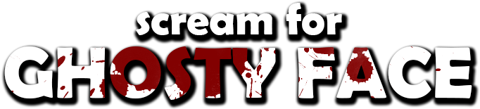 Ghosty Face, Halloween Part - Graphic Design (798x185), Png Download