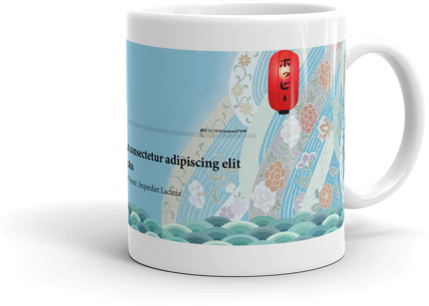 Japanese Lantern - Mug (1000x1000), Png Download
