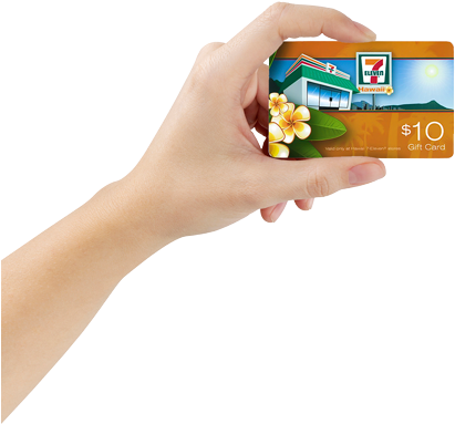 Card In Hand - Hand Holding Gift Card Png (420x391), Png Download