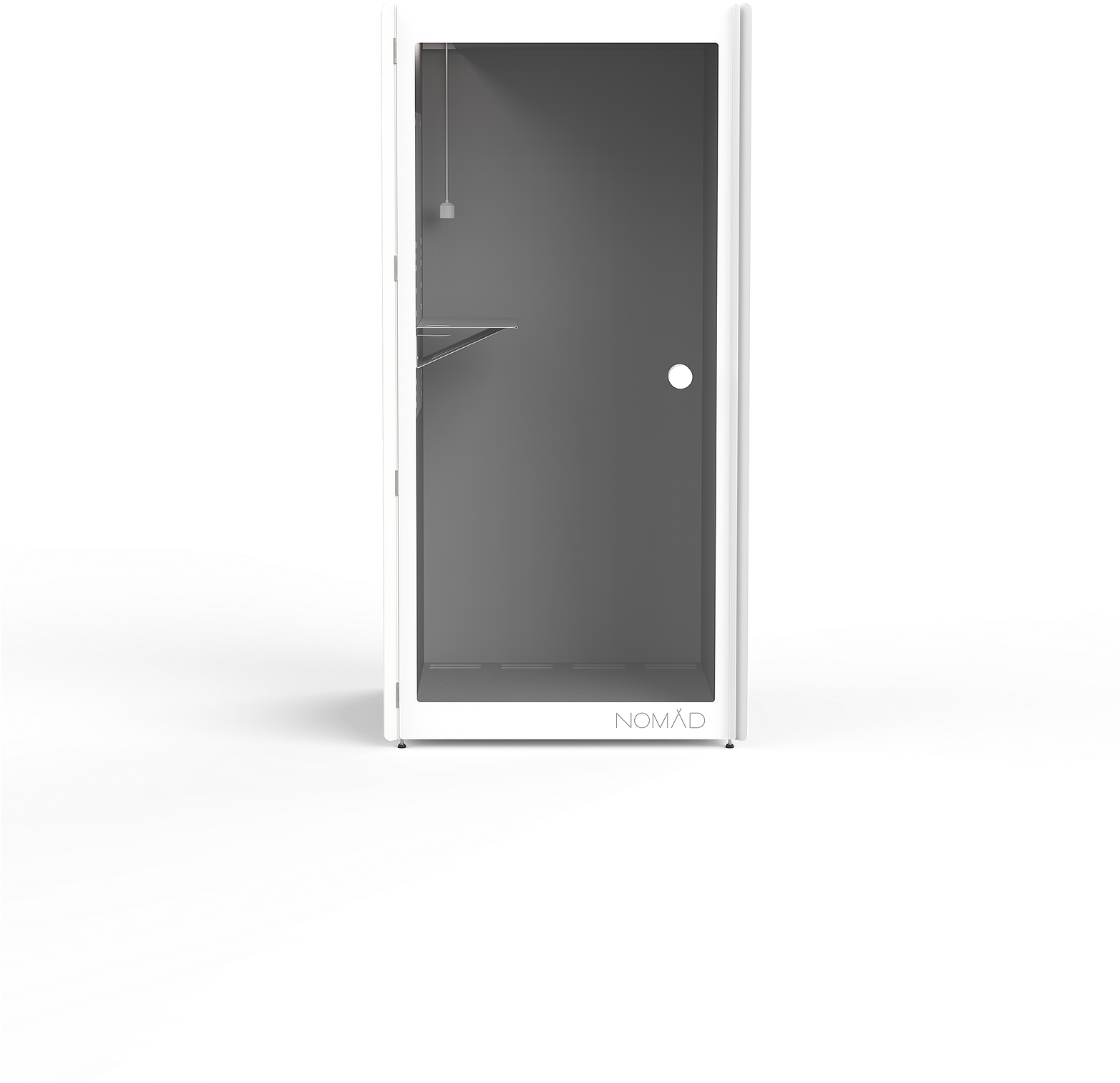 The Nomad Phone Booth For The Open Office - Sliding Door (1564x1614), Png Download
