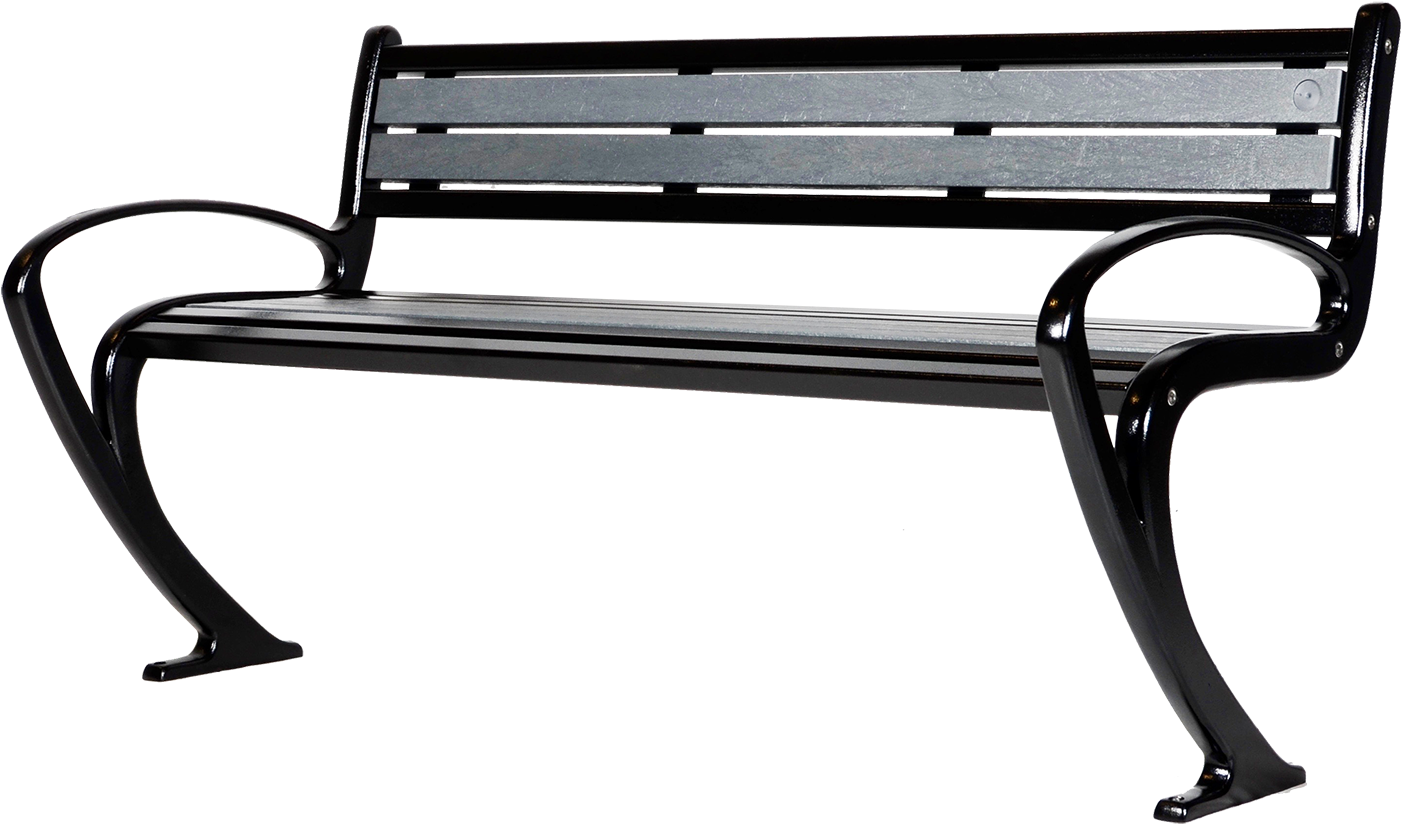 Tenaj Park Bench - Sillas De Parque Png (1600x993), Png Download