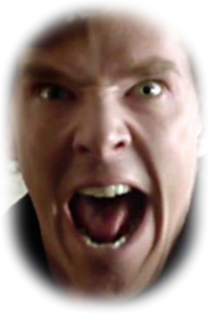 When John Woke Just A Few Hours Later, His Face Felt - Benedict Cumberbatch Nutria (304x456), Png Download