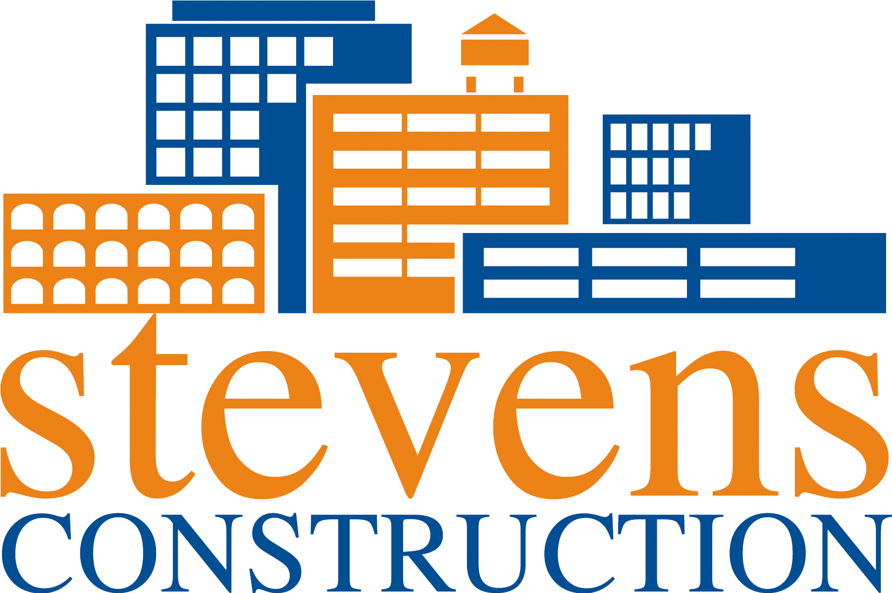 Stevens Construction Logo (1830x1200), Png Download
