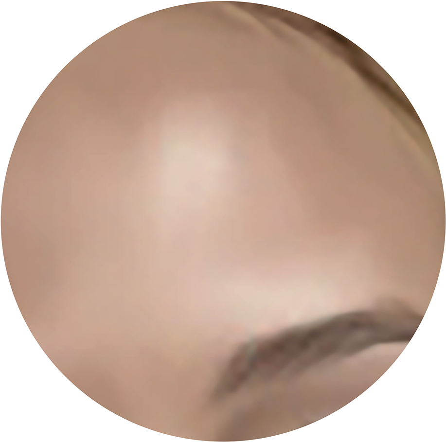 Another Tutorial I Searched About The Oil Painting - Sphere (1400x990), Png Download