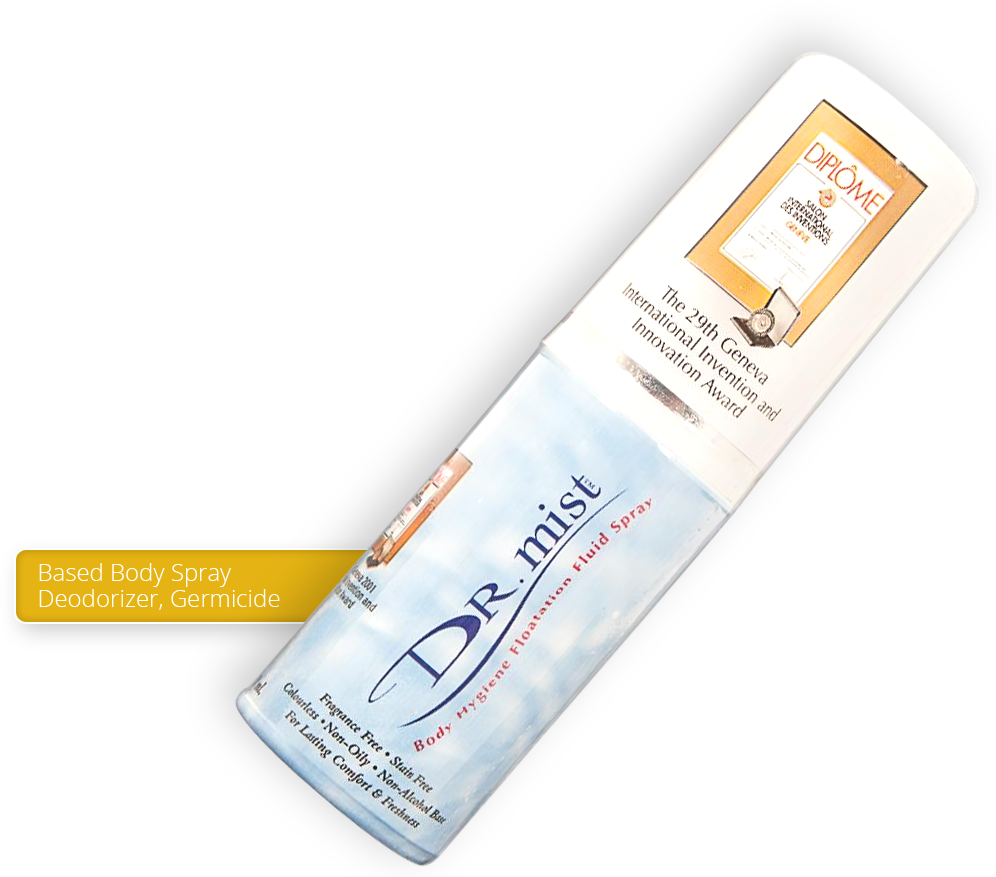 Dr - Mist - Dr Mist Organic Natural Deodorant (50ml) (996x877), Png Download