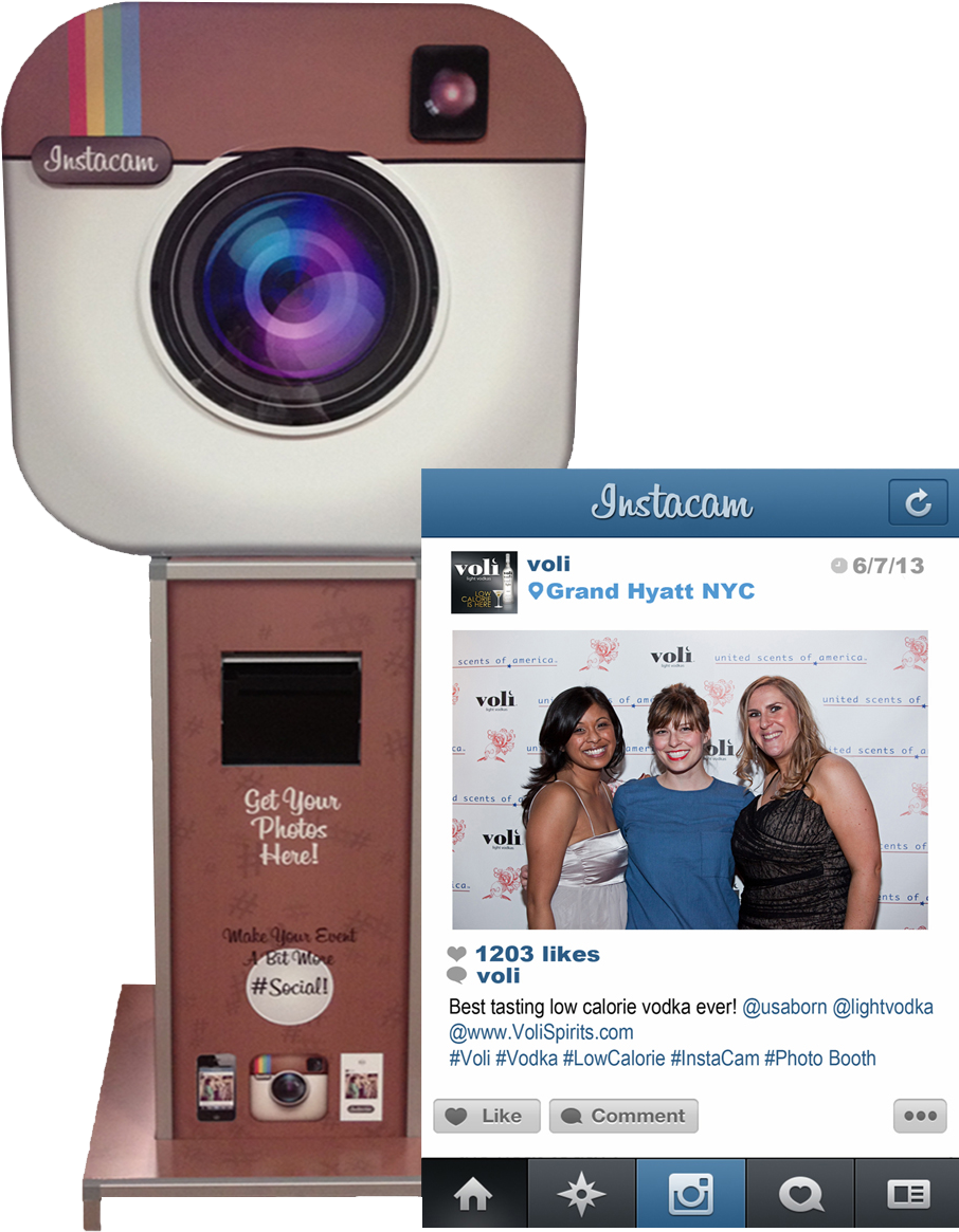 Instagram Photo Booth Caption (1004x1273), Png Download