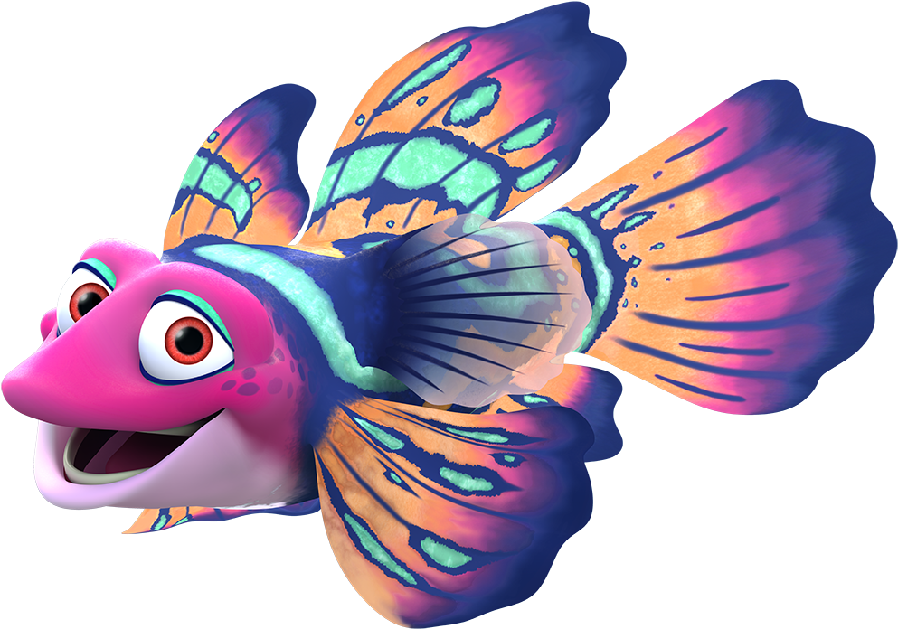 Download With The Help Of Pbs Kids' "splash & Bubbles," Teach Splash