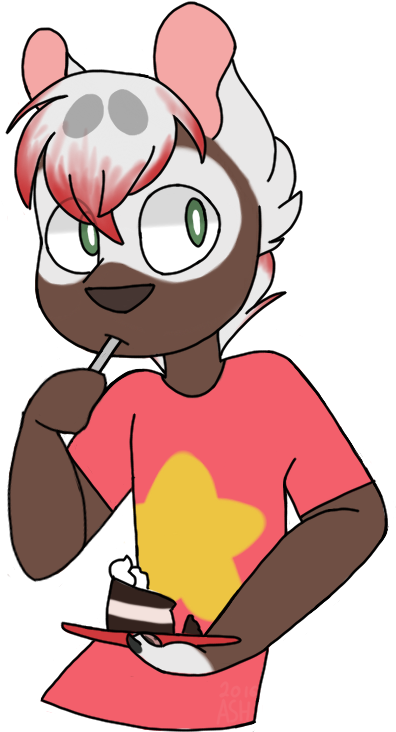 Happy Birthday To Me - Cartoon (600x1024), Png Download