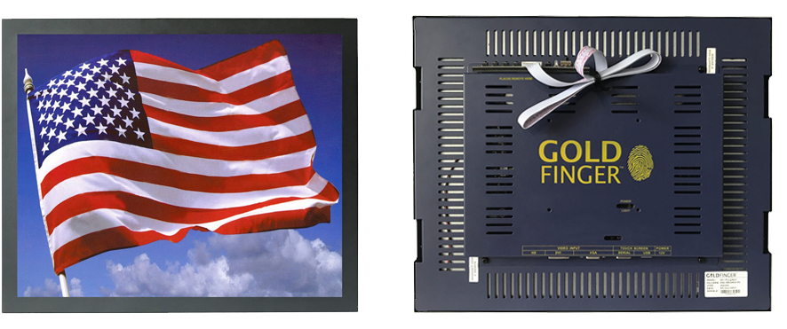 17″ Touchscreen Monitors - Happy Independence Day Card (900x370), Png Download