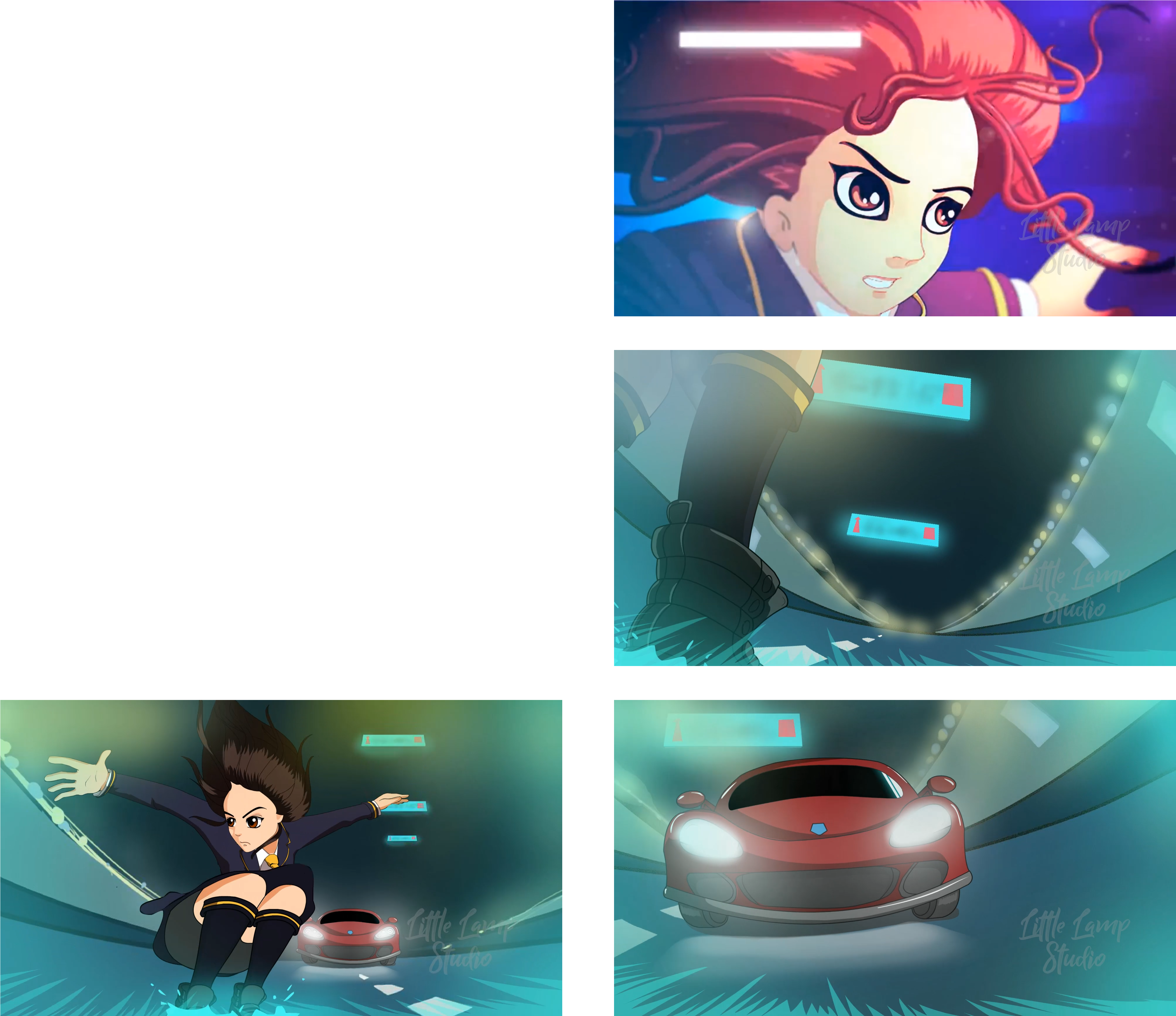 Animation, Storyobarding, Effects - Little Lamp Studio (4018x3472), Png Download