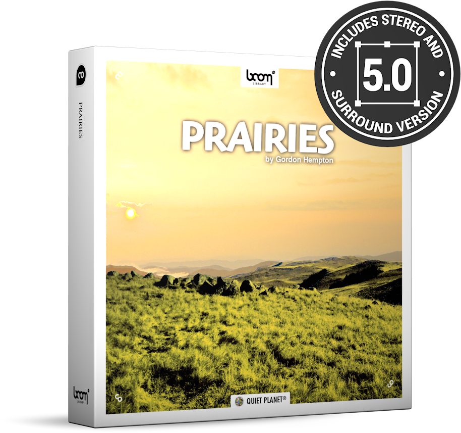 Prairies Nature Ambience Sound Effects Library Product - Sound Design Wav Nature Desserts (1000x900), Png Download