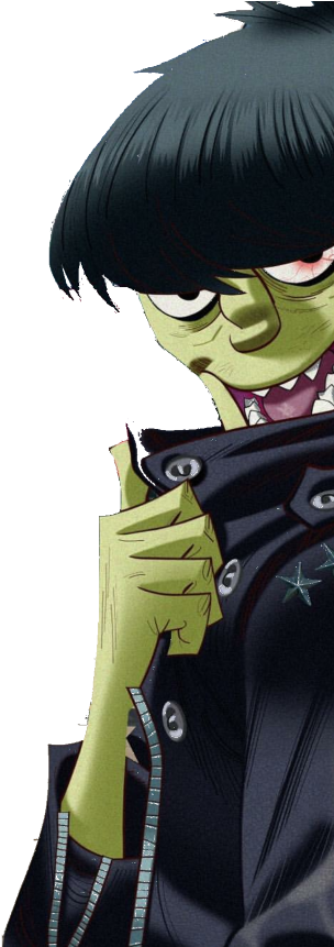 Copy Discord Cmd - Murdoc Transparent (700x860), Png Download