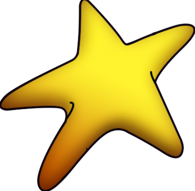 Estrella De Mar Amarilla (401x393), Png Download