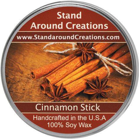 Cinnamon Stick Tureen 3-oz - Stand Around Creations Cinnamon (red) Stick Tureen (500x503), Png Download