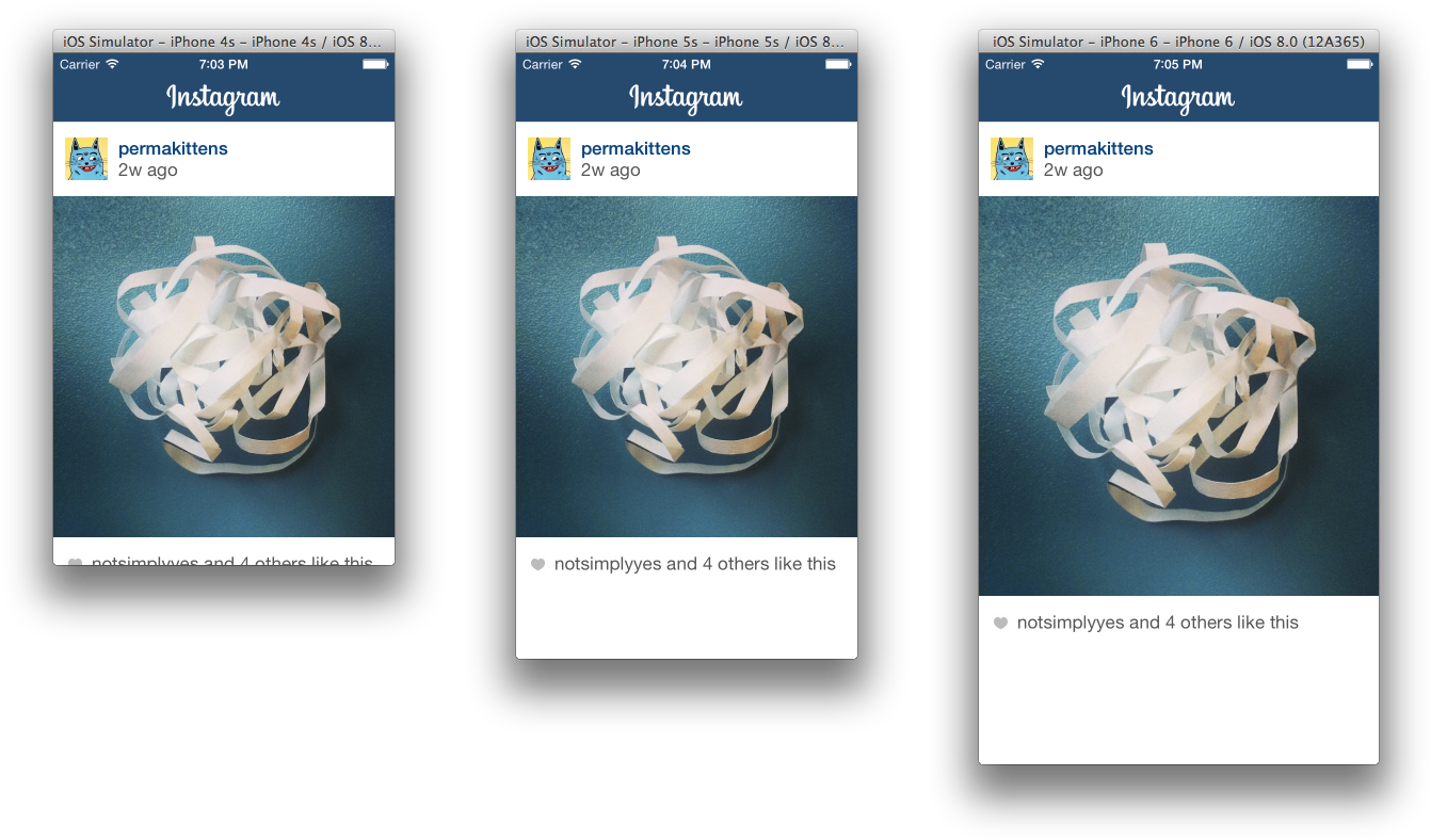 Add Constraints For Iphone Landscape Layout - Instagram Profile Layout Iphone (1357x803), Png Download