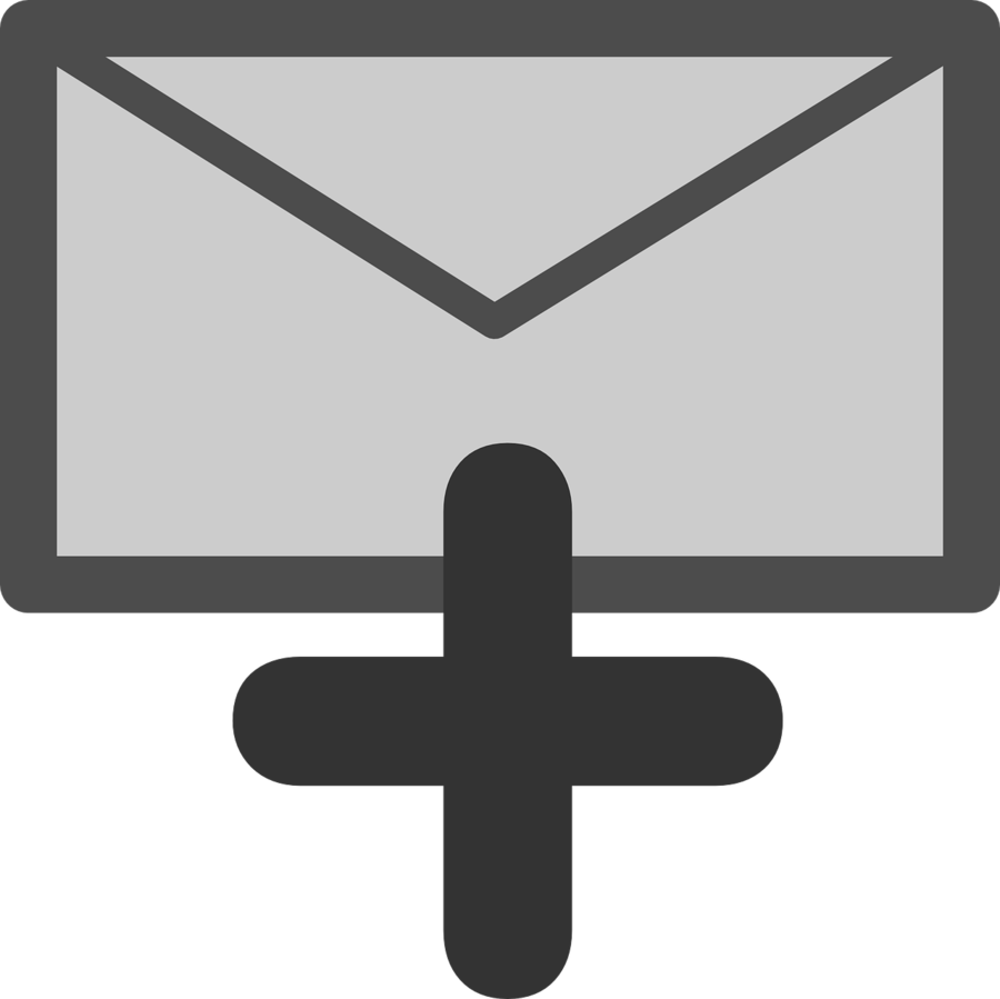Email Clipart Email Clip Art - Create New Email Icon (900x899), Png Download