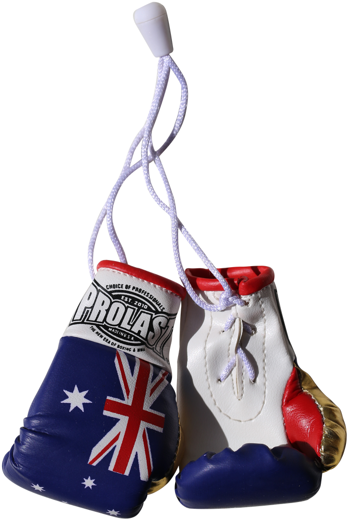 Prolast® Australia Mini Boxing Gloves - Boxing (853x1280), Png Download