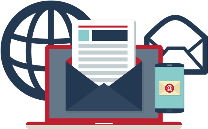 Email Marketing Clipart - Email Marketing Clip Art (800x511), Png Download