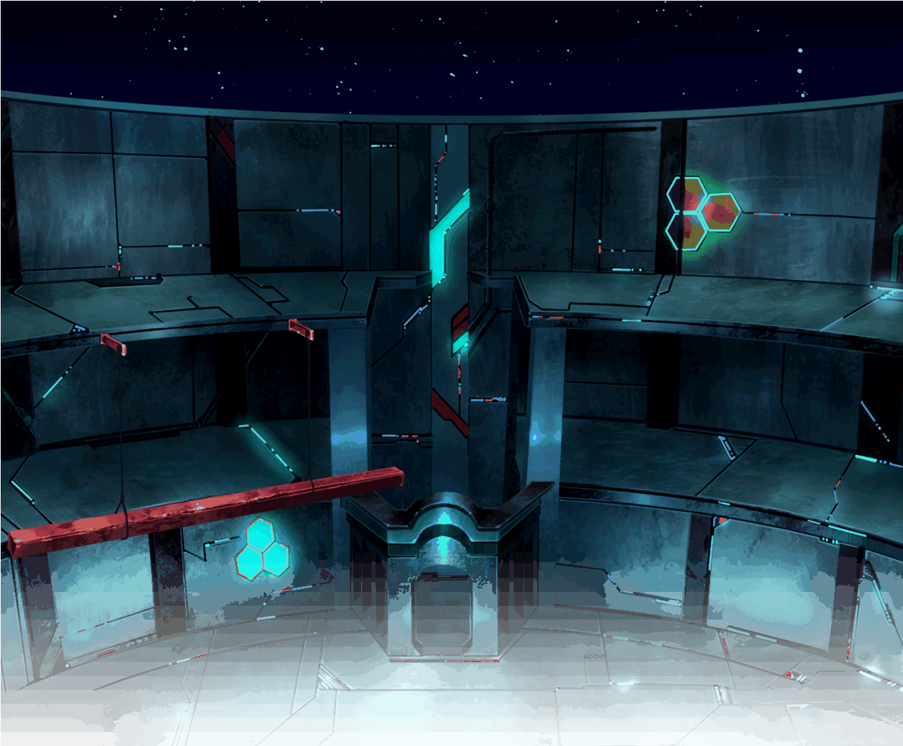 Anime Background - 02 - Game Background Images Png (1300x1200), Png Download