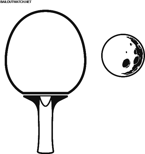 Stiga T Tournament Series Sts Ping Pong Table Pong - Ping Pong Paddle Drawing (504x540), Png Download
