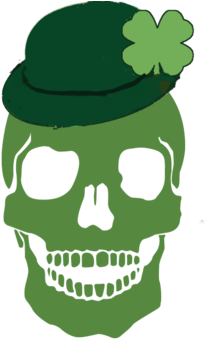 Paddy's Skull - Sugar Skull Dia De Los Muertos 8 Inch Apple Macbook (674x518), Png Download