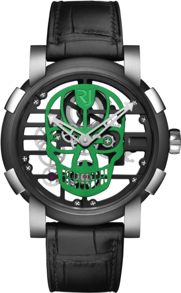 Romain Jerome Moon Dust Steel Mood Silver Auto Mg - Romain Jerome Skull Watch Price (600x600), Png Download