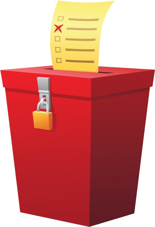 Throne Transparent Png Sticker - Voting Box Png (659x963), Png Download