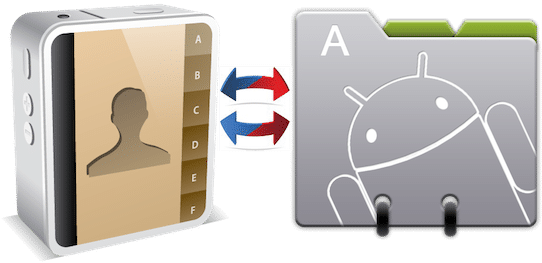 [how To] Transfer Contacts From Iphone To Android And - Address Book Icon (600x300), Png Download