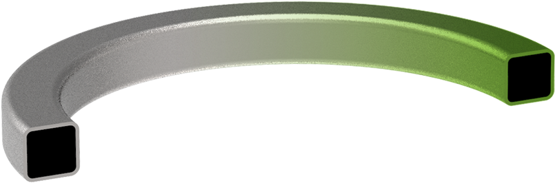 Square Hollow - Arch (1000x1500), Png Download