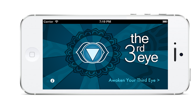 Iphone White Template Third Eye1 - End Of The Internet (720x406), Png Download