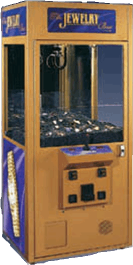 Gold Jewelry Box - Jewelry Claw Machine (460x572), Png Download