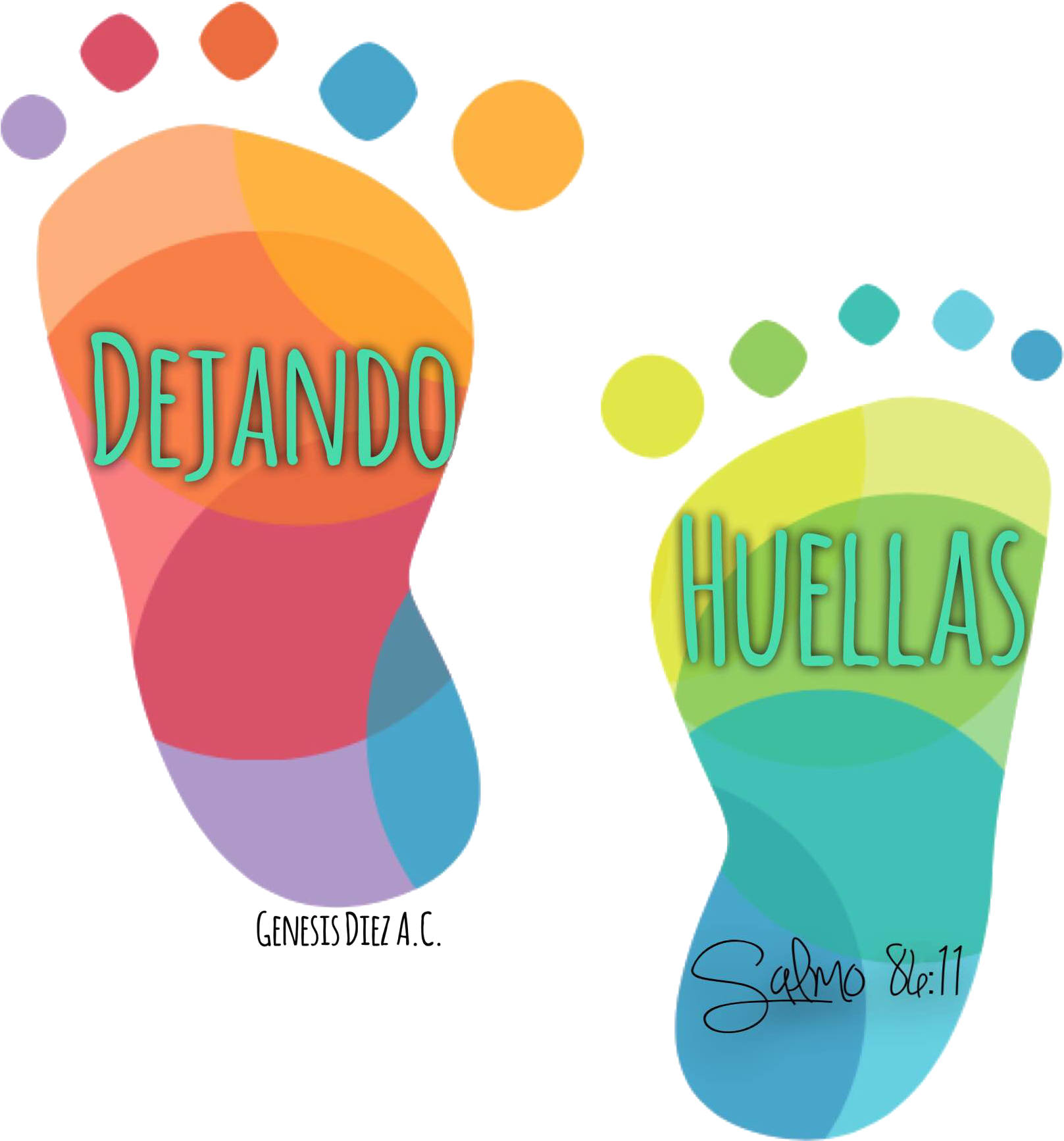 Niños Dejando Huellas (2048x2048), Png Download