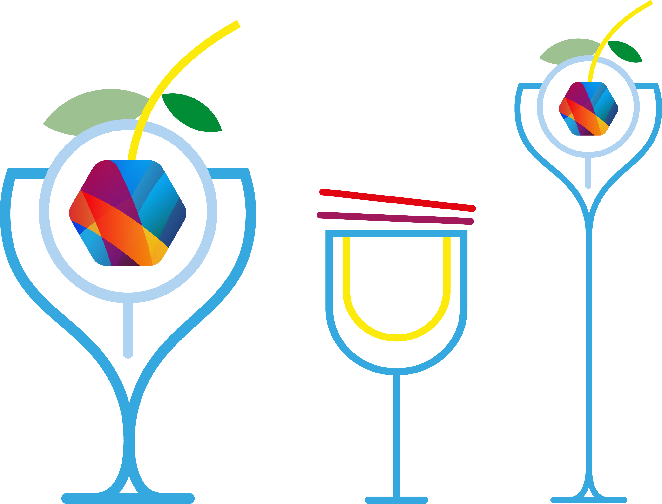 Comma Cocktails - Comma (2746x2093), Png Download