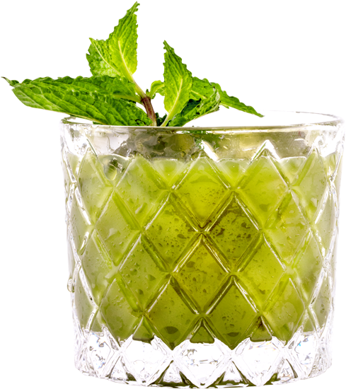 Green Machine Gin & Juice - Gin (493x1078), Png Download