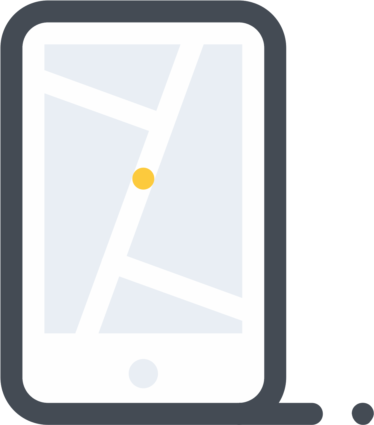 Taxi On The Map Icon - Icon (1600x1600), Png Download