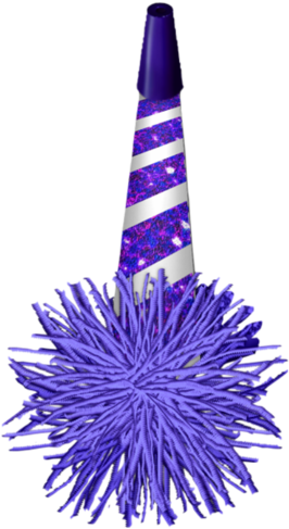 Birthday Wishes - Happy Birthday Whistle .png (281x500), Png Download
