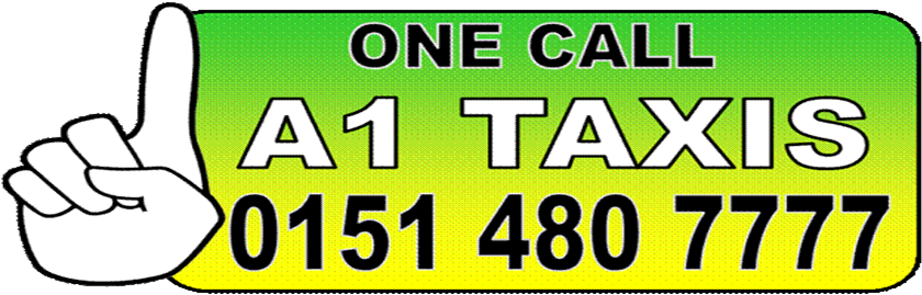 A1 Taxis Liverpool - A1 Taxis (one Call), Huyton, Liverpool (846x272), Png Download