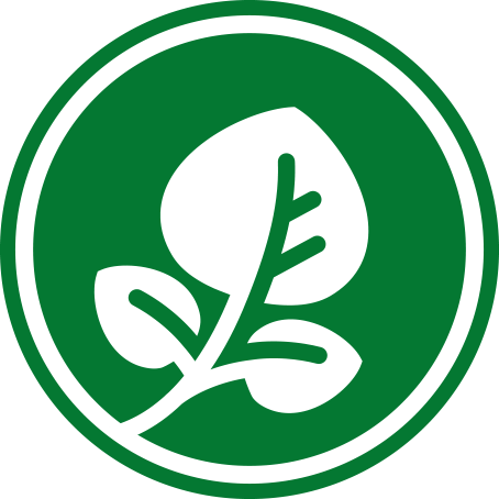 Inline Circle Leaf - Wild Foundation Logo (454x454), Png Download