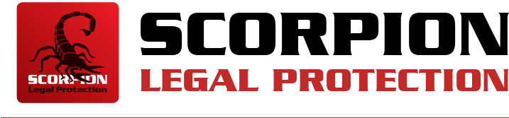 Scorpion Legal Protection - Scorpion Protection (716x187), Png Download