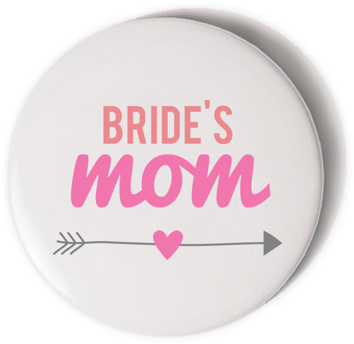56mm Badge Bride's Mom - Hairdresser (1024x1024), Png Download