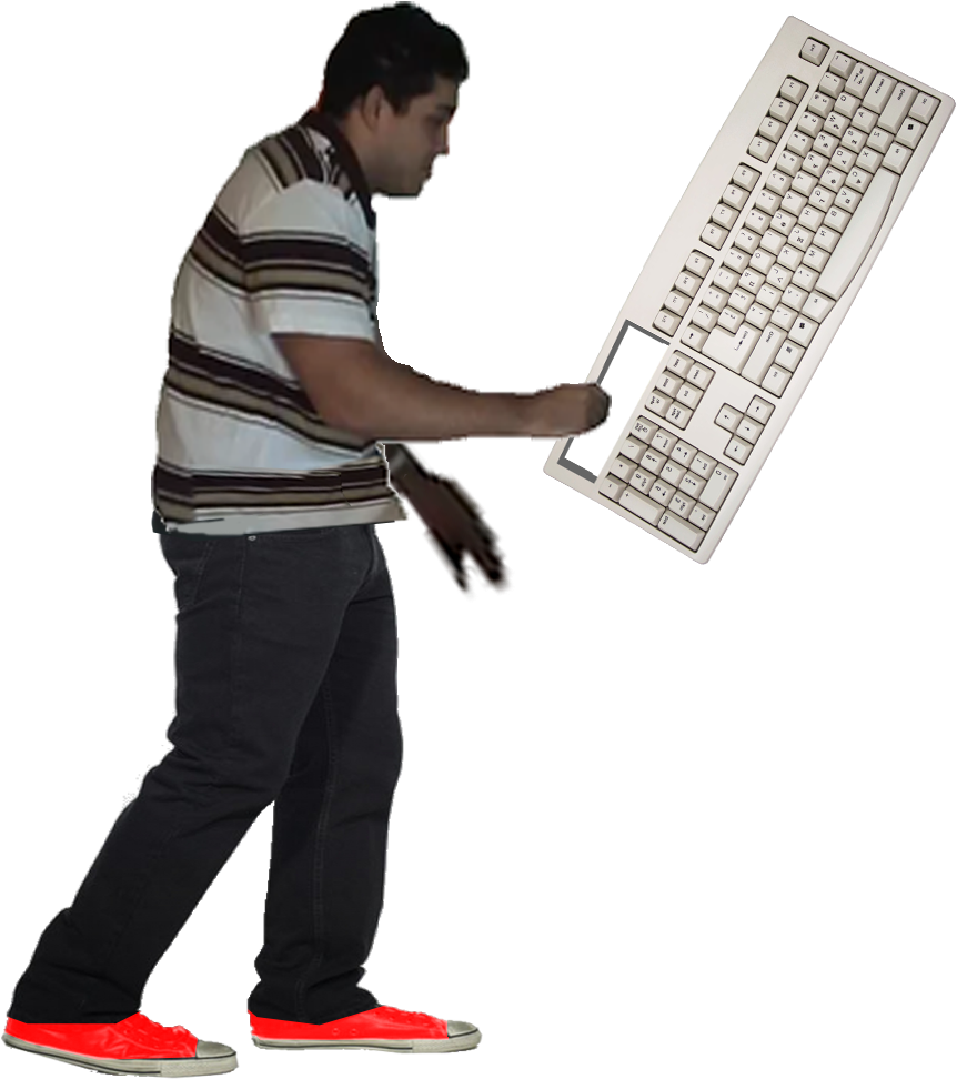 Ronald Battle Sprite 2 - Ronald Ramirez Sprite (984x1038), Png Download