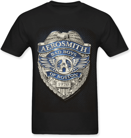 Bad Boys Of Boston Badge - Aerosmith Bad Boys Of Boston Tour Shirt (600x600), Png Download