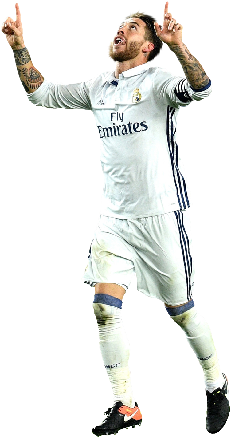 Real Madrid - Sergio Ramos Png (752x1425), Png Download