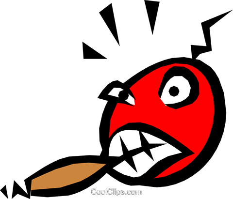 Weird Face Royalty Free Vector Clip Art Illustration (480x411), Png Download