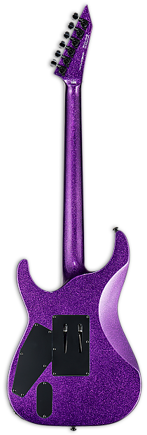 Esp Ltd Kh-602 Kirk Hammett Purple Sparkle W/case - Ltd Black Metal M (210x620), Png Download