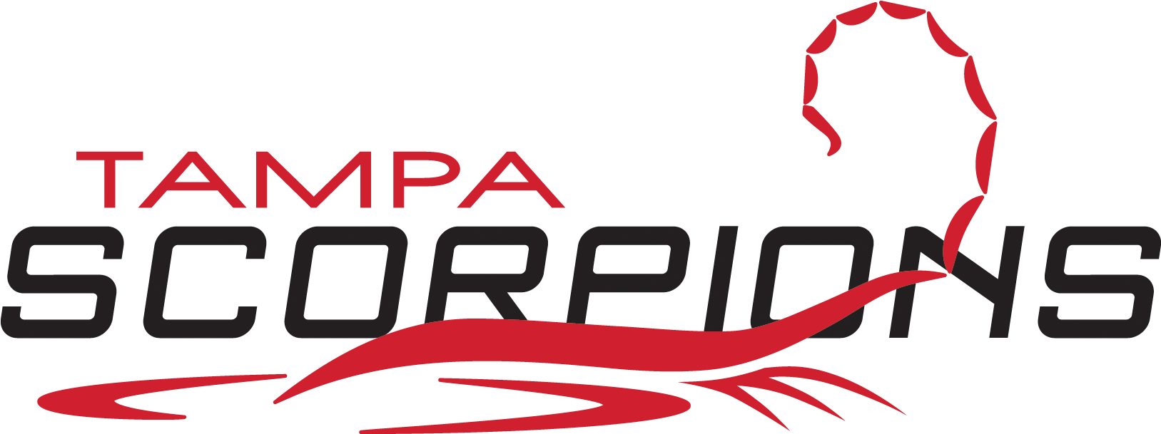 Tampa Scorpions Hockey (1800x675), Png Download